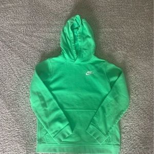Green boys Nike hoodie